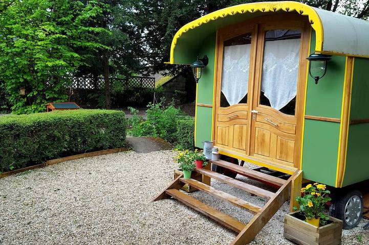 Wohnwagen für 2 Personen, mit Garten - 1