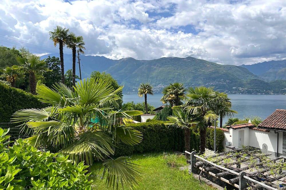 Casa Esmeralda Serenita – 3-Zimmer-Wohnung, ca. 65 m², mit Gartensitzplatz in Gambarogno, Lago Maggiore (Schweiz)