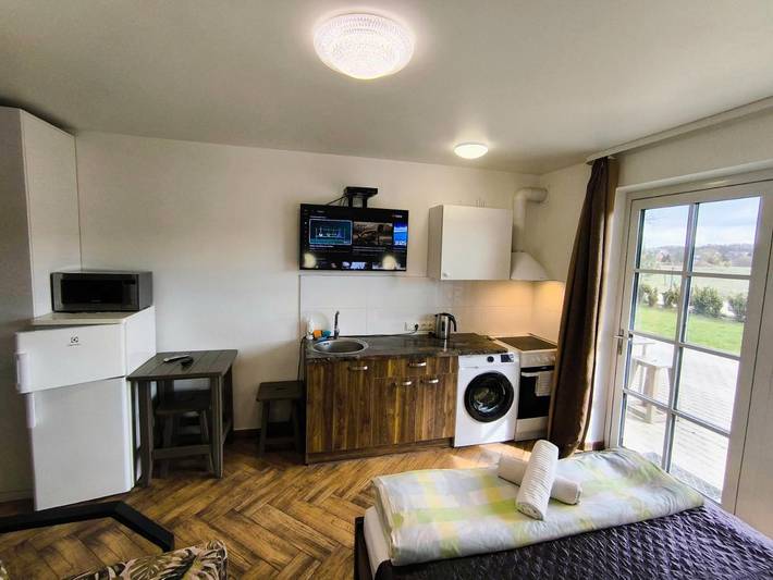 Ferienwohnung für 5 Personen, mit Terrasse in Litauen