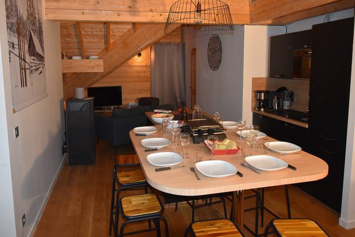 Gîte pour 8 personnes à Vaujany