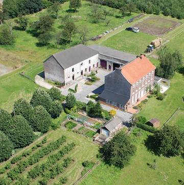 Gîte pour 4 personnes, avec jardin et vue, adapté aux familles à Gingelom