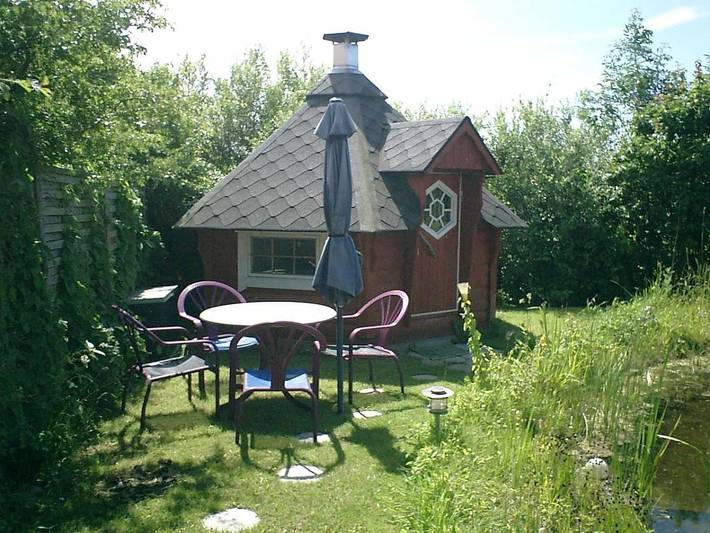 Ferienwohnung für 3 Personen, mit Terrasse und Garten sowie Sauna und Ausblick in Nieby - 4