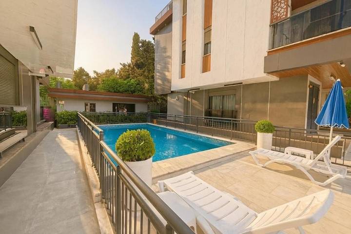 Gîte pour 4 personnes, avec vue ainsi que piscine et jardin à Antalya