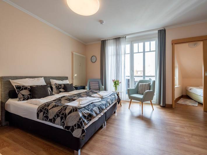 Ferienwohnung für 3 Personen, mit Balkon in Binz - 4