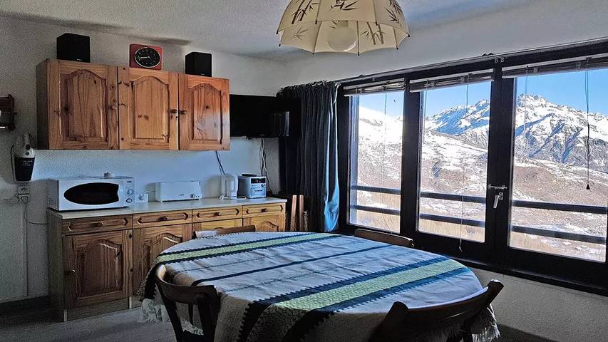 Gîte pour 5 personnes, avec vue à Puy-Saint-Vincent