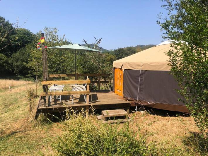 Tente pour 4 personnes, avec vue ainsi que jardin et terrasse dans Haute-Garonne - 3