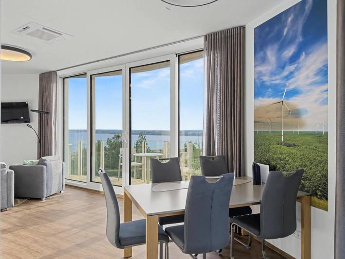 Ferienwohnung für 5 Personen, mit Balkon und Garten sowie Seeblick und Ausblick in Elster & Umgebung - 4