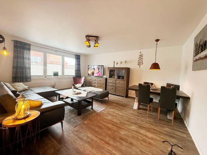 Ferienwohnung für 4 Personen, mit Balkon, mit Haustier am Hafen Büsum