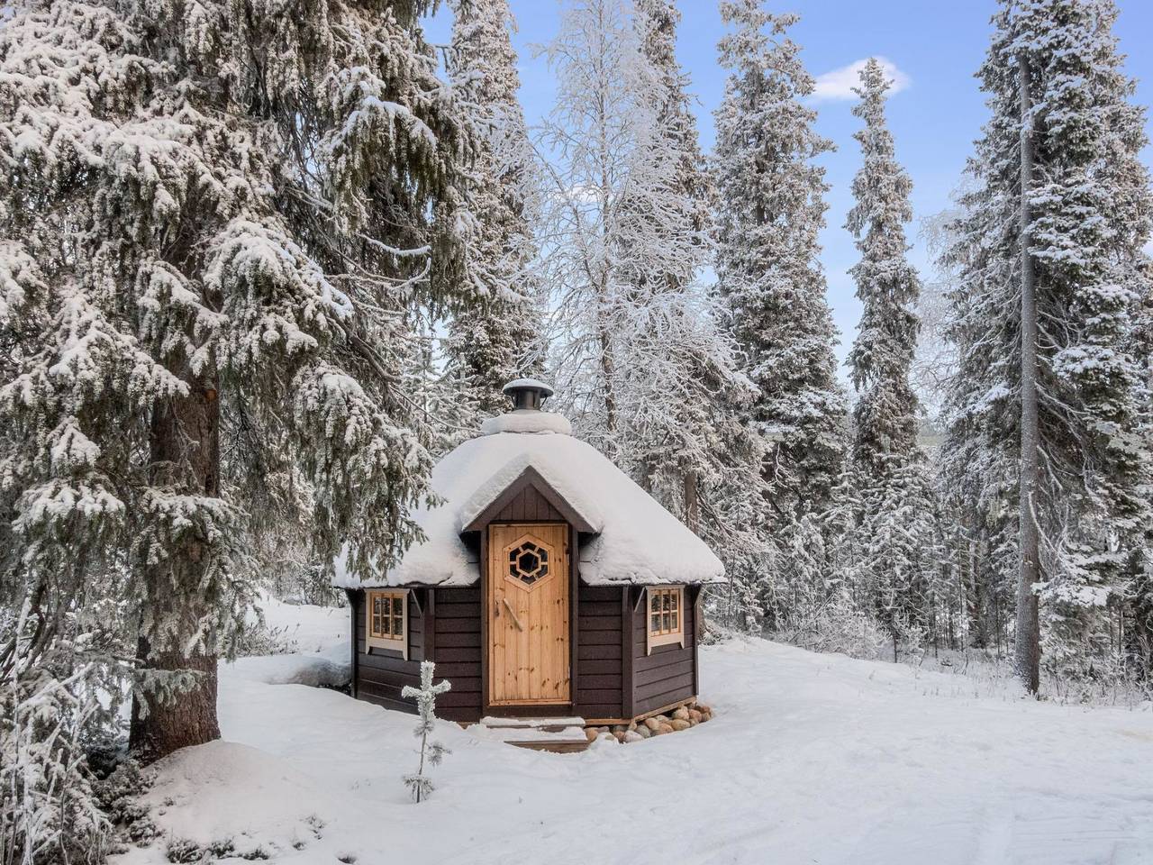 Lysti in Sallatunturi, Lappland