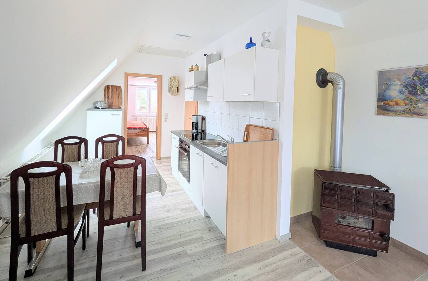 Ganze Wohnung, Apartment 'Waldblick' mit privater Terrasse und Wlan in Fuhlendorf, Vorpommern-Rügen