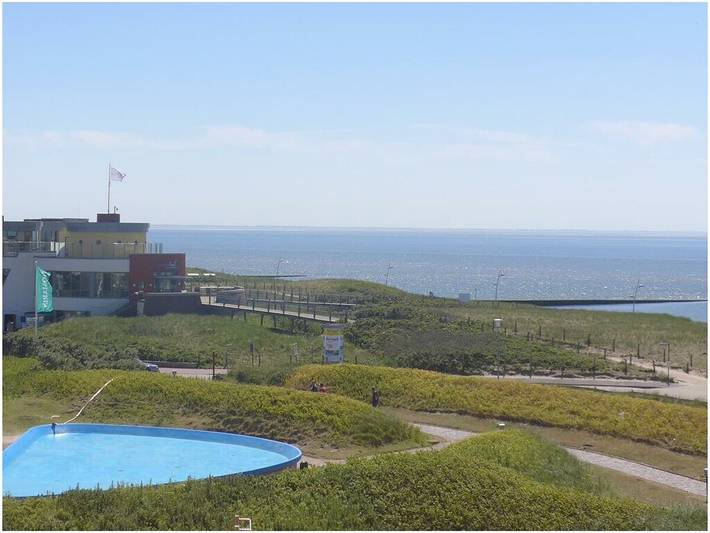 Ferienhaus mit Meerblick für 2 Personen, mit Balkon auf Borkum - 3