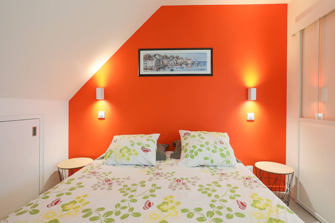 Ganze Wohnung, Ferienwohnung 'Kerli Cosy' mit Meerblick, Privatem Garten und Wi-Fi in Trévou-Tréguignec, Rosa Granitküste