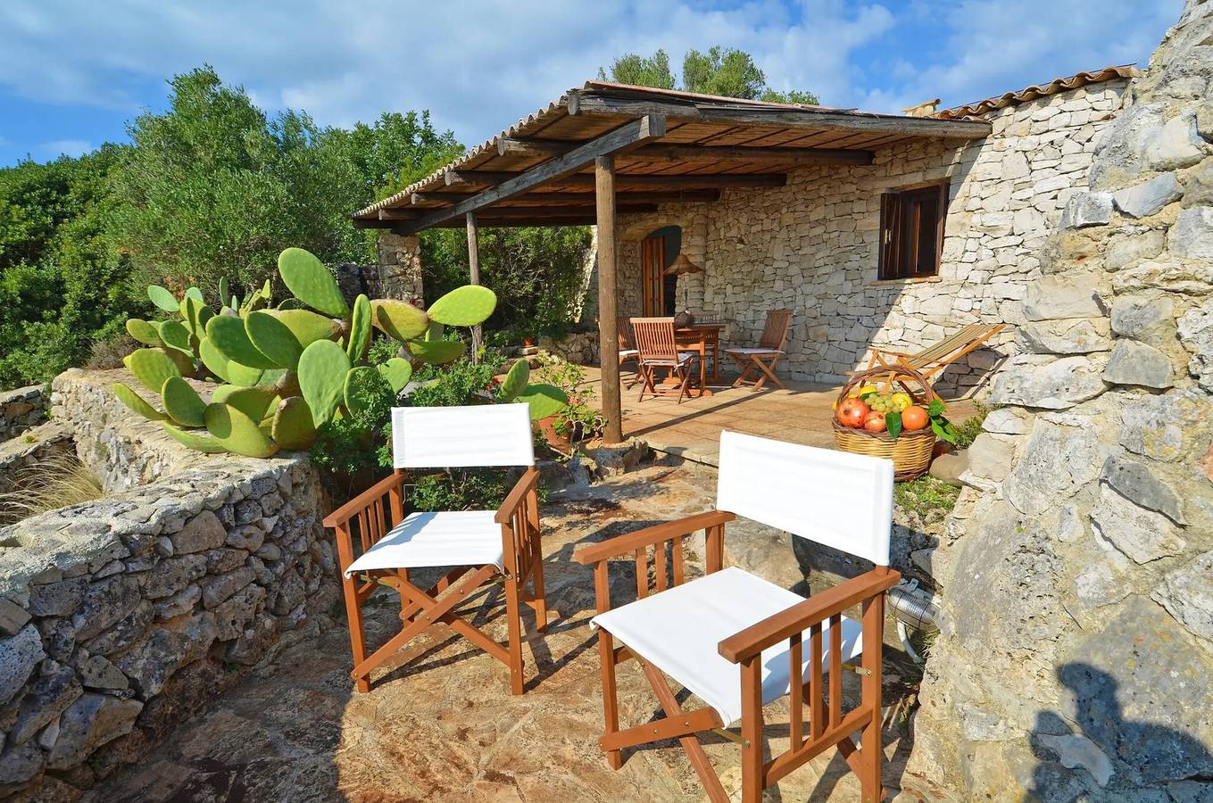 Villa 'Casa Vite 3' avec vue sur la mer, Wi-Fi et climatisation in Marina di San Gregorio, Patù