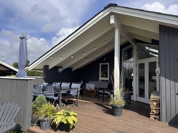 Ferienhaus für 6 Personen, mit Terrasse und Garten in Dänemark