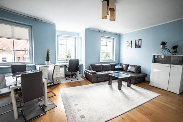 Ferienwohnung für 4 Personen, mit Balkon und Ausblick in Lötzen