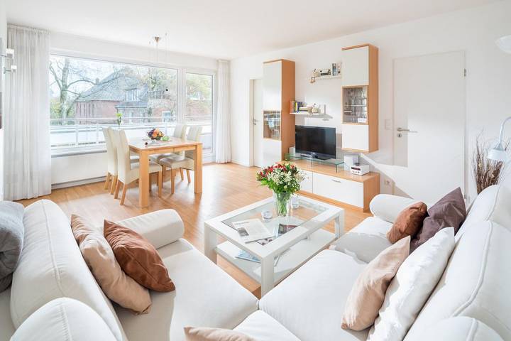 Ferienwohnung für 4 Personen, mit Balkon/Terrasse auf Norderney