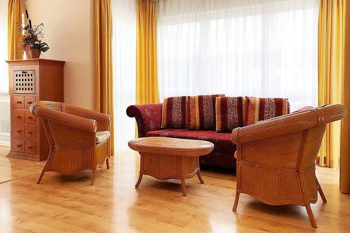 Ferienwohnung für 4 Personen, mit Garten und Sauna