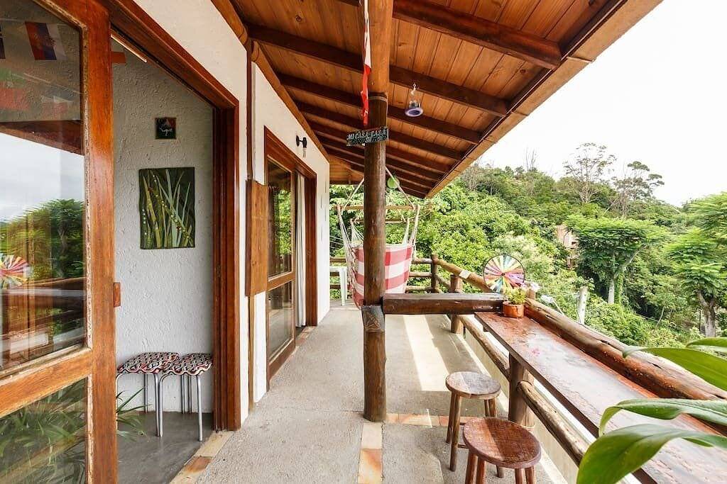 Ganze Wohnung, Splendid View. Here peace and beautiful sunsets are guaranteed. in Barra da Lagoa, Florianópolis