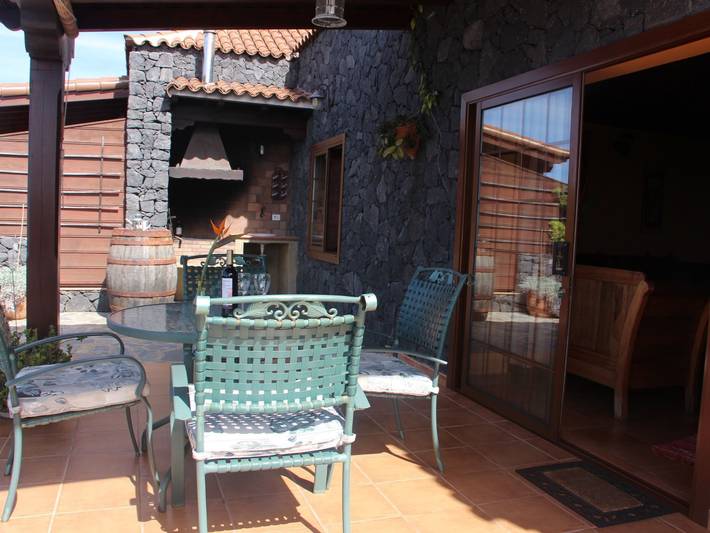 Ferienhaus für 5 Personen, mit Terrasse und Ausblick sowie Garten auf den Kanaren - 4