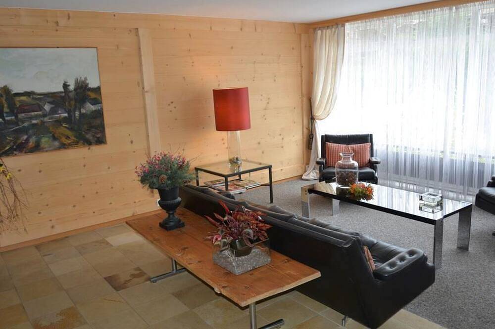 Ganze Wohnung, La Sarine 222 Studio, Dusche oder Bad, Wc 2-Bettwohnung in Gstaad, Saanen
