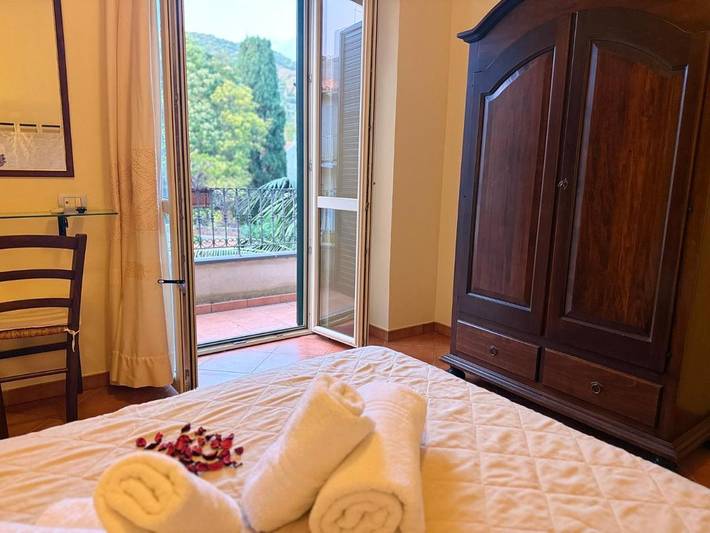 Maison d’hôte pour 2 personnes, avec Balcon ainsi que Terrasse et Vue