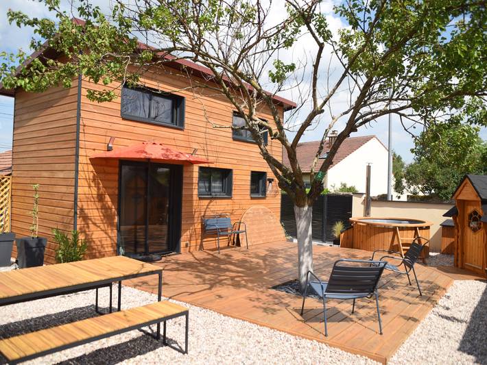 Gîte pour 4 personnes, avec Jardin