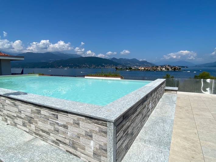 Appartement entier, Mylago Apartment with pool and lake view in Baveno, Comune di Baveno