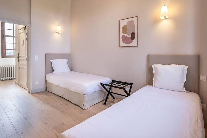 Hôtel pour 4 personnes, avec jardin ainsi que sauna et piscine à Canapville - 3