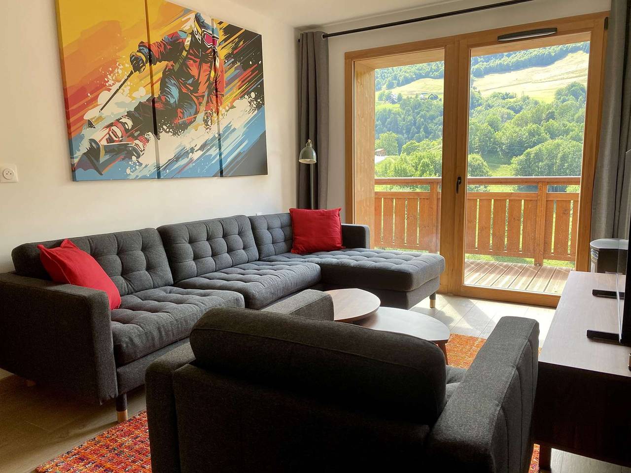 Ganze Ferienwohnung, Le Roc - Magnifique 4 pièces chaleureux in Valmorel, Les Avanchers-Valmorel