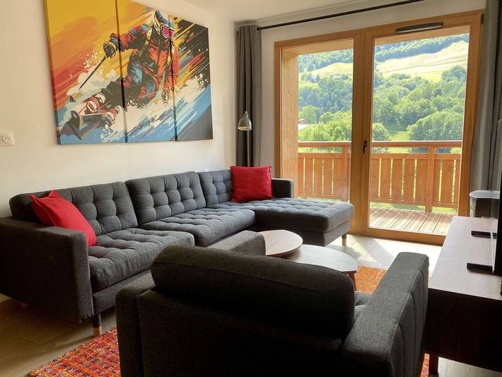 Appartement de vacances pour 6 personnes, avec Balcon dans Valmorel
