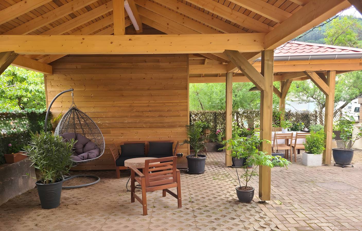 Appartement entier, Appartement de vacances "Gite Béthanie" avec vue sur montagne, terrasse privée en bois et Wi-Fi in Steige, Région de Sélestat-Erstein