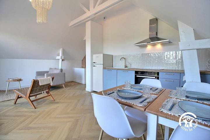 Gîte pour 4 personnes, avec balcon et jardin dans Plage Du Men Armor - 4