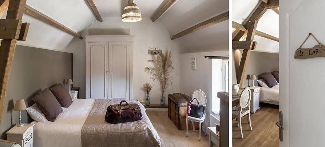 Chambre d’hôte pour 3 personnes, avec terrasse ainsi que jardin et vue à Mosles - 3