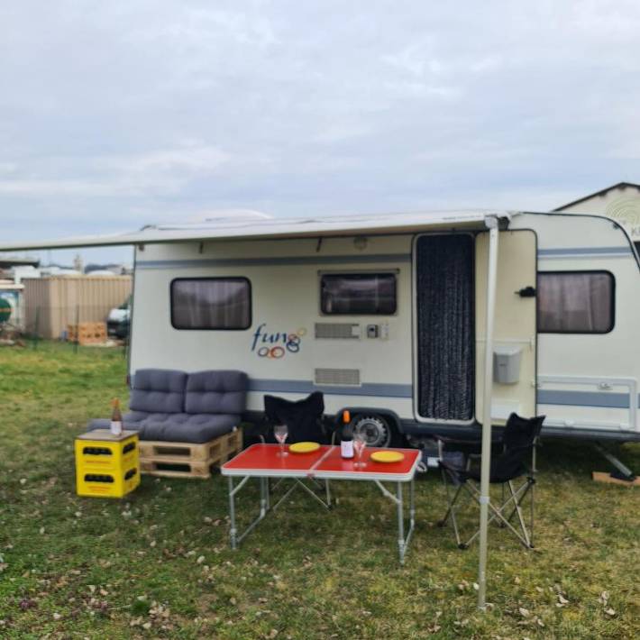 Bungalow für 4 Personen, mit Ausblick und Garten sowie Terrasse, mit Haustier in Niederösterreich