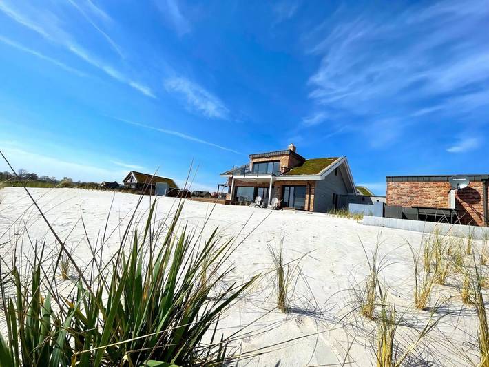 Ferienhaus für 5 Personen, mit Balkon und Garten sowie Sauna