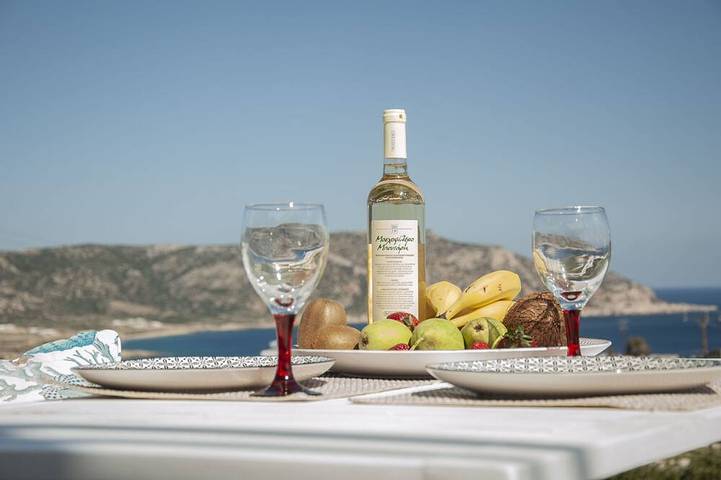 Vakantieappartement voor 2 personen, met tuin op Karpathos