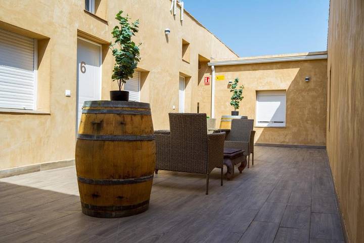 Casa rural para 4 personas, con balcón y vistas en Alcuéscar