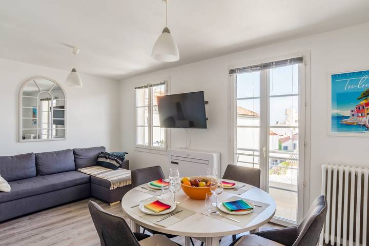 Ferienwohnung für 4 Personen, mit Balkon