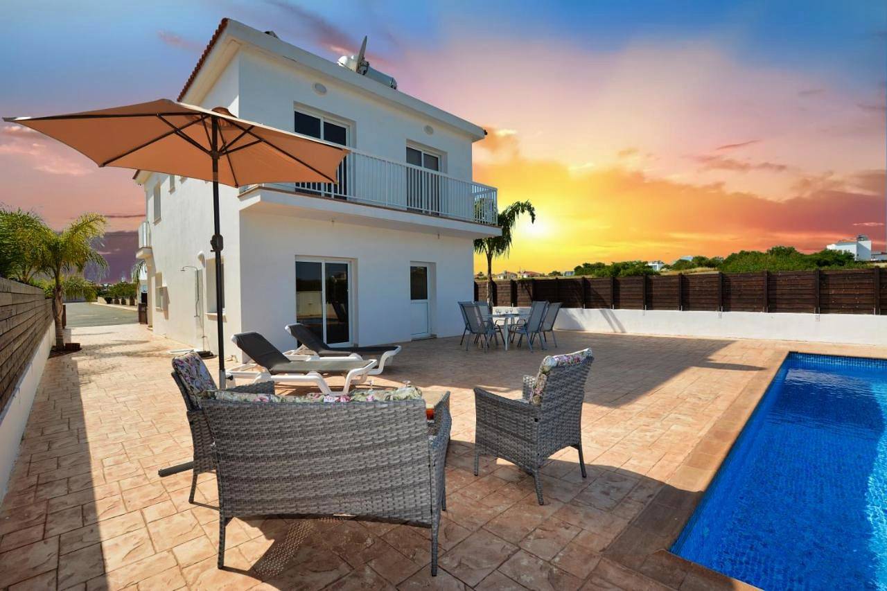 Four-Bedroom Villa with Private Pool in Ayia Napa, South Cyprus