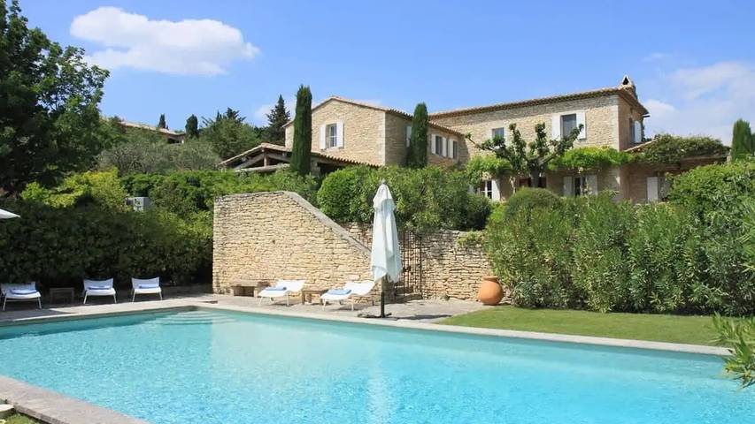 Villa pour 13 personnes, avec piscine et jardin à Gordes