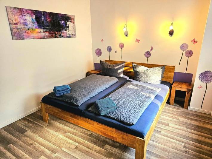 Ferienwohnung für 5 Personen, mit Terrasse und Garten sowie Seeblick in Selk - 2