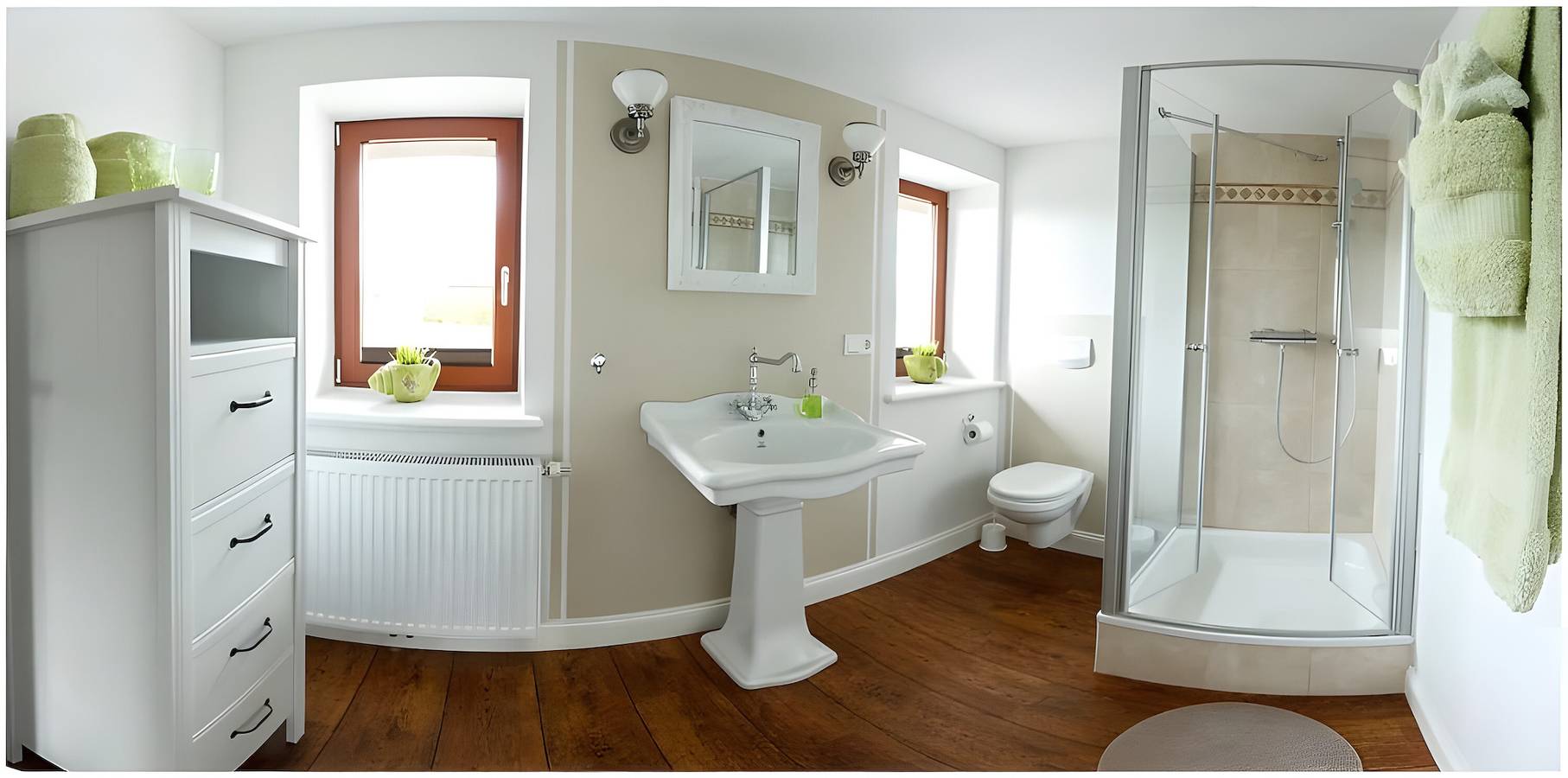 Ganze Wohnung,  'Fewo Luzie' mit privater Terrasse, Gemeinschaftsgarten und Wi-Fi in Emmelsbüll-Horsbüll, Nordsee - Schleswig-Holstein