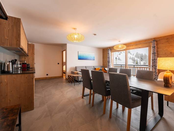 Gîte pour 8 personnes, avec balcon dans Plagne Centre - 3