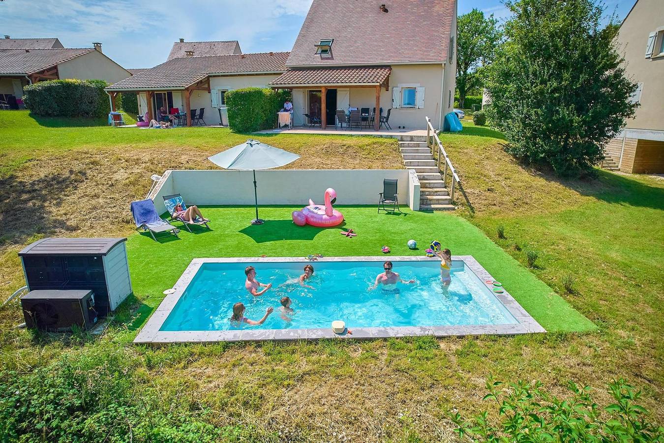 Domaine de Lanzac — Villa 8p. piscine in Lanzac, Quercy