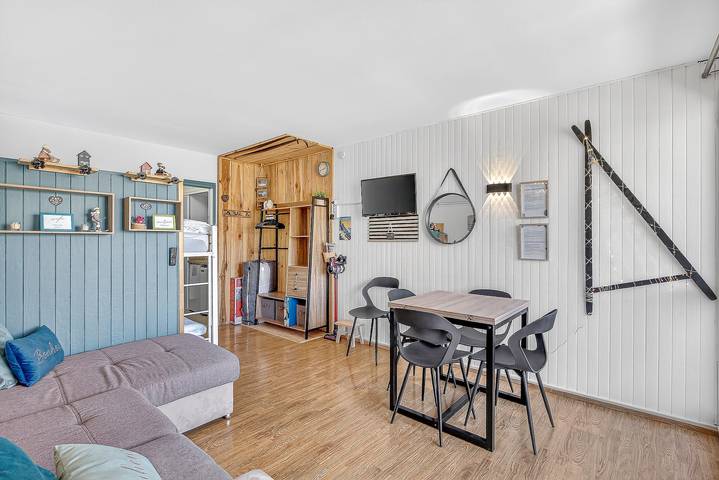 Studio für 6 Personen, mit Balkon - 1