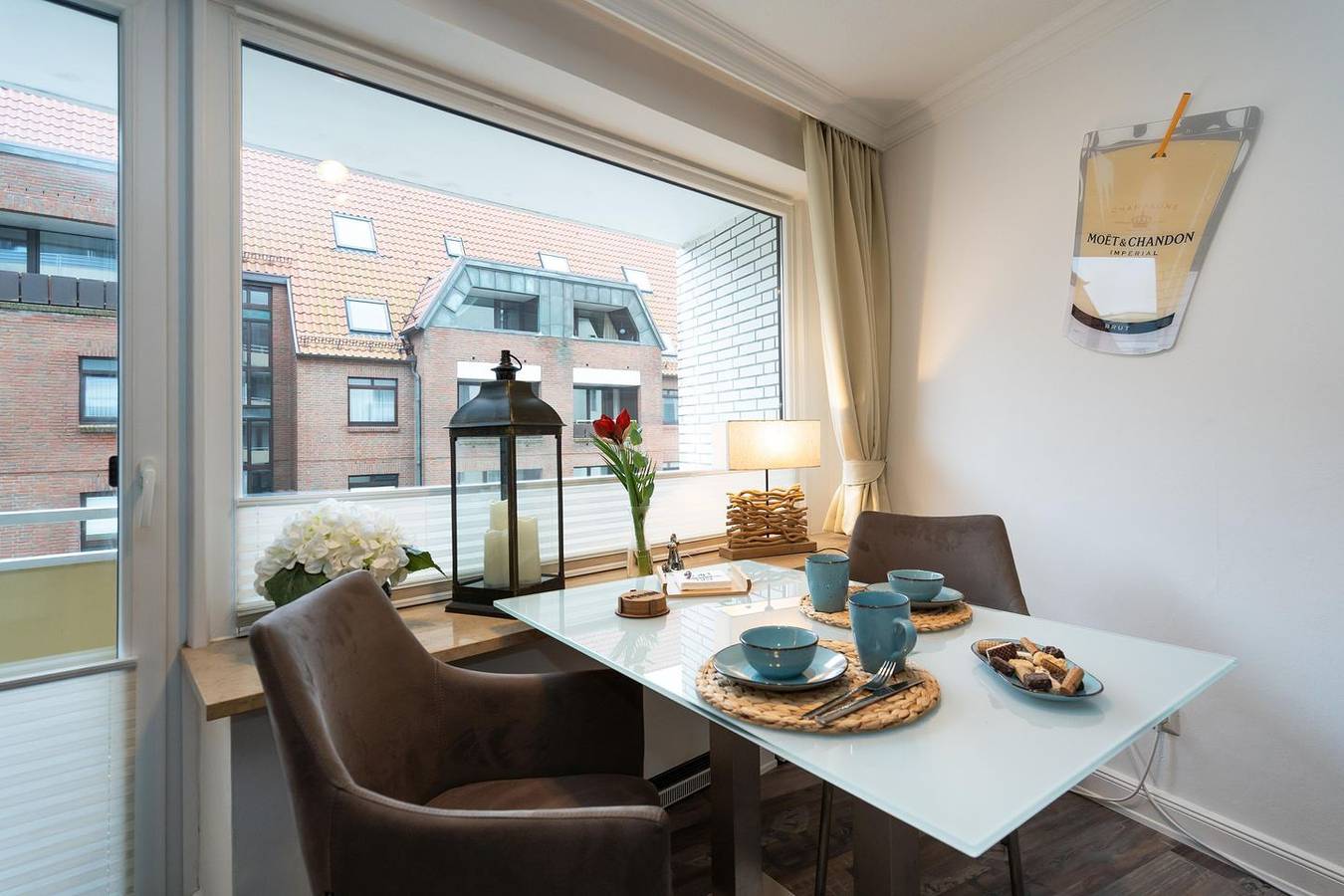 Ganze Wohnung, Schönes 2-Zimmer App., strandnah, Balkon mit Meerblick, Wlan. Haustiere erlaubt. in Westerland, Sylt (Gemeinde)
