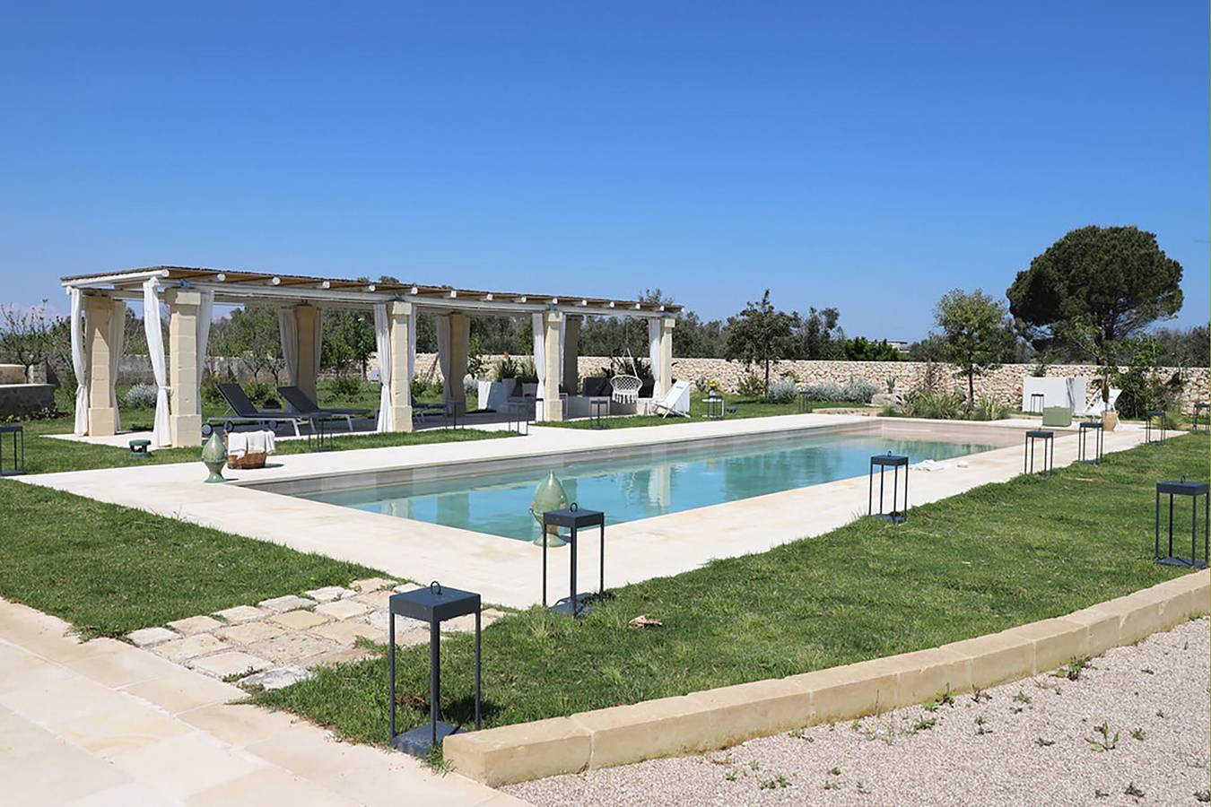 Villa für 20 Personen mit Whirlpool in Vernole, Lecce Provinz