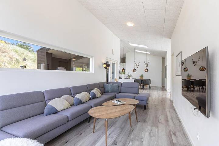 Ferienhaus für 12 Personen, mit Sauna und Balkon/Terrasse sowie Whirlpool, mit Haustier in Vejers Strand - 2