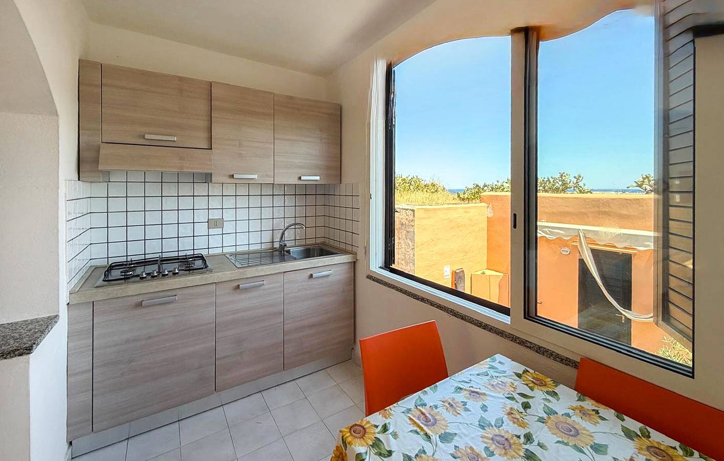 Gemütliche Wohnung am Meer mit Meerblick, Terrasse und Parkplatz in der Nähe von Costa Rei in Costa Rei, Muravera