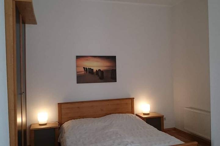 Ganze Wohnung, Maisonettenwohnung mit Schwimmbad und Sauna 200 m zum Strand in Strand Göhren, Göhren